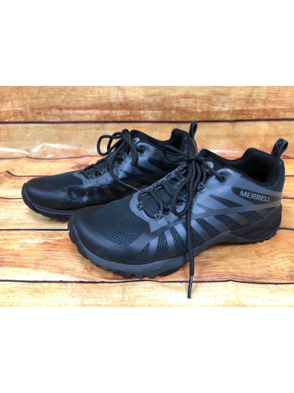Merrell Womens 7 / 37.5 Siren Edge Q2 Black Gray Sneaker Shoes J84700 - Picture 2 of 10